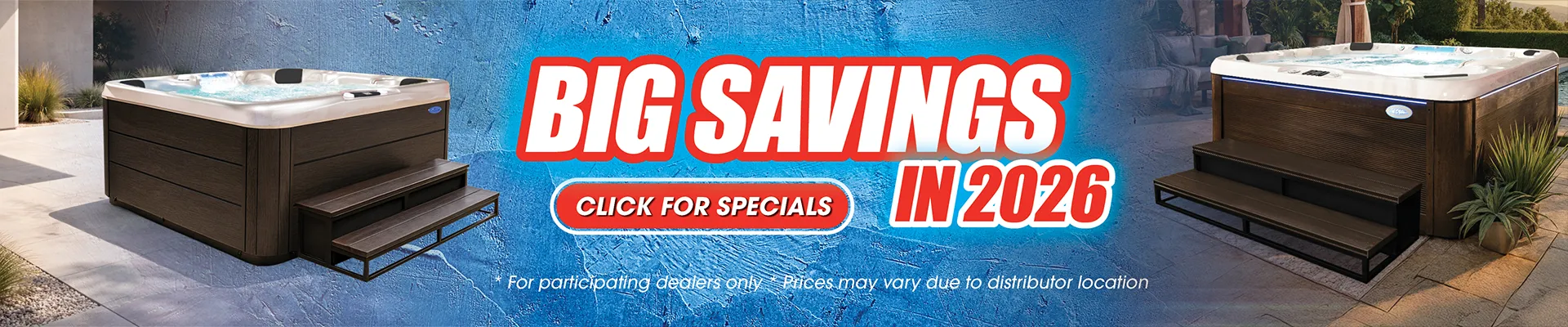 Calspas hot tub being used in a family setting - Compton